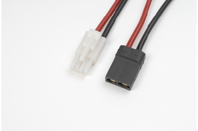 RC - Power adapterkabel - Tamiya connector vrouw.  traxxas connector man. - 14AWG Siliconen-kabel - 1 st